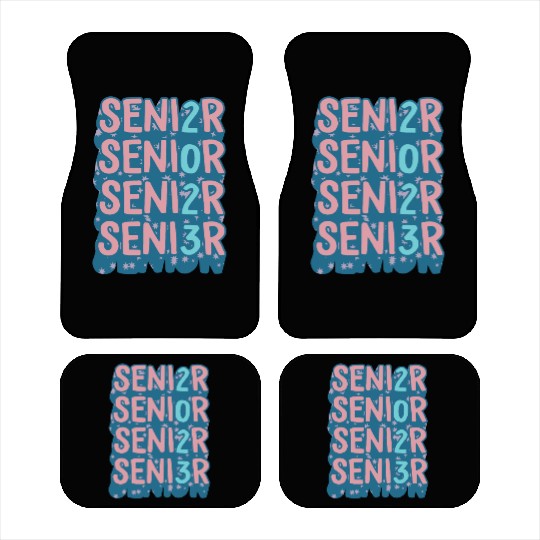Graduation Car Mats, Senior Class Of 2023 Gift End