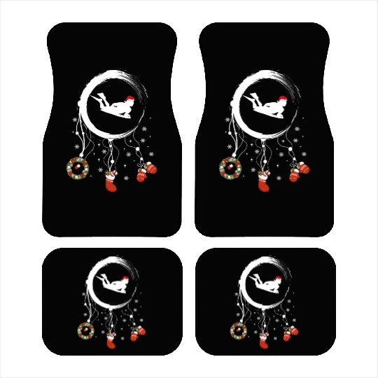 Winter dreamcatcher Christmas Bodyboard Car Mats
