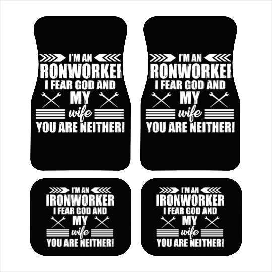 Great Ironworker Car Mats