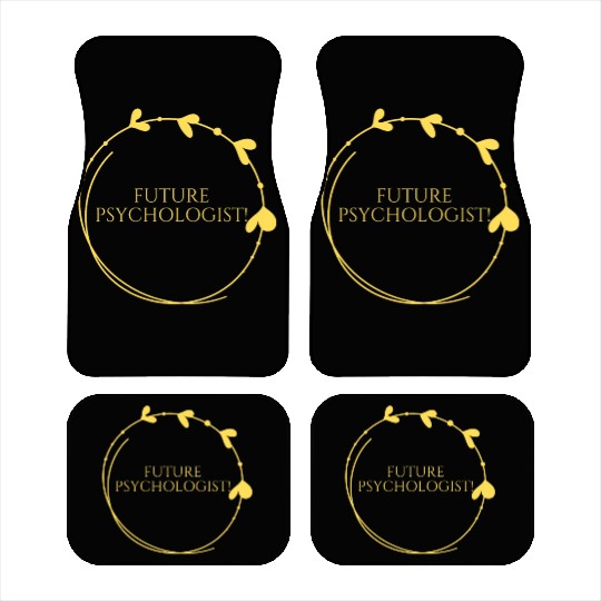Future psychologist-Unique psychology designs Car Mats