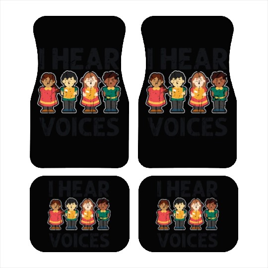 I hear voices - orchestra Car Mats