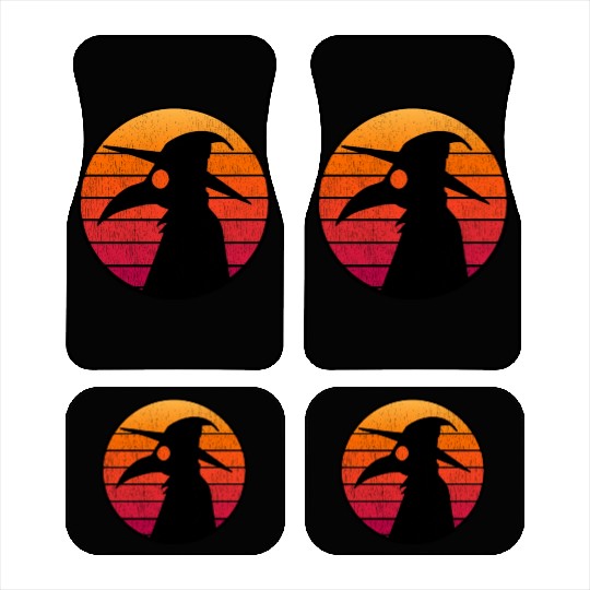 The Plague Doctor Costume Kids Retro Sun Plague Car Mats