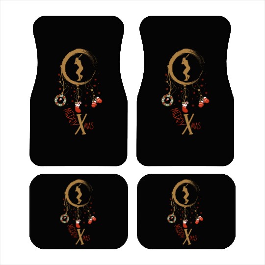 Winter dreamcatcher Christmas Baseball Car Mats