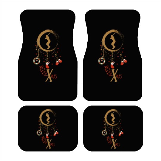 Winter dreamcatcher Christmas Baseball Car Mats