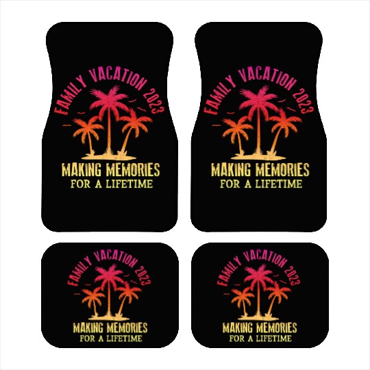 Family Vacation 2023 Making Memories Car Mats