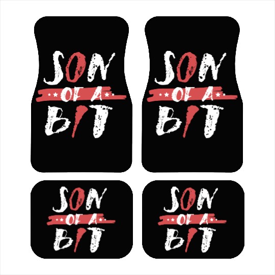 Son Of A Bit Computer Programmer IT Binary Car Mats