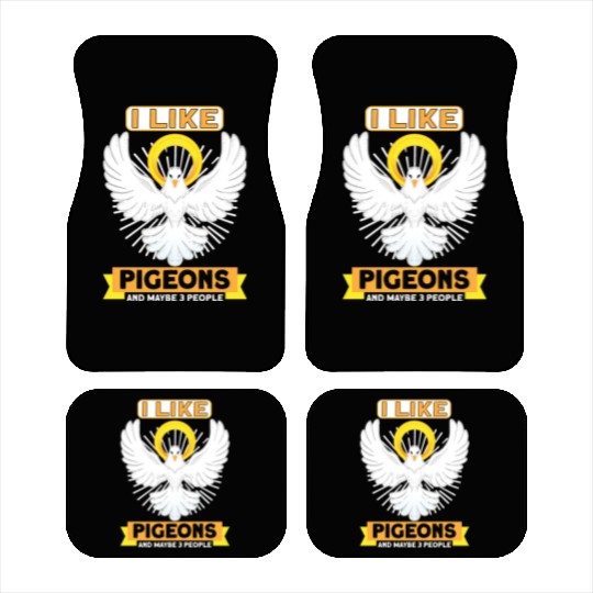 Pigeon Pigeon Racing Pigeon Racer Pigeon Keeper Car Mats