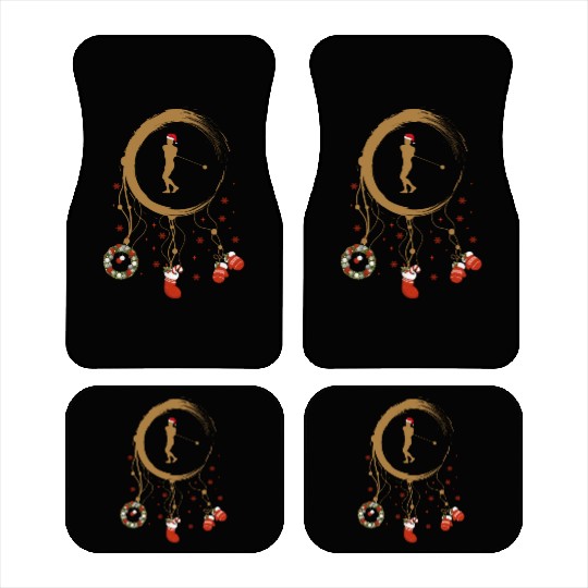 Winter dreamcatcher Christmas Hammer throwing Car Mats