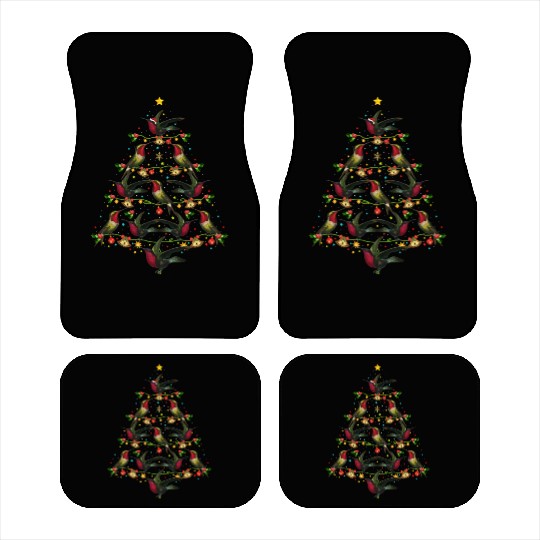Hummingbird Lover Xmas Gift Hummingbird Christmas Car Mats
