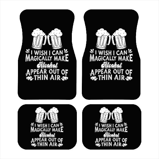 Alcohol Drinking Drinker Car Mats