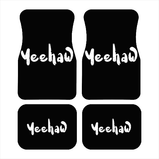 Yeehaw - Science Car Mats