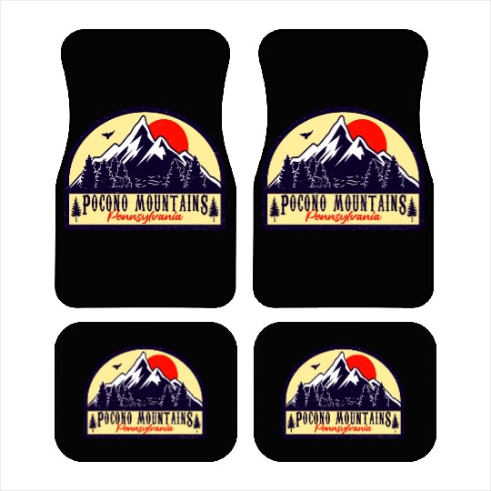 Pocono Mountains Pennsylvania Car Mats