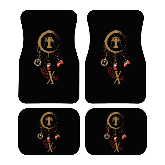 Winter dreamcatcher Christmas Crayfish Car Mats