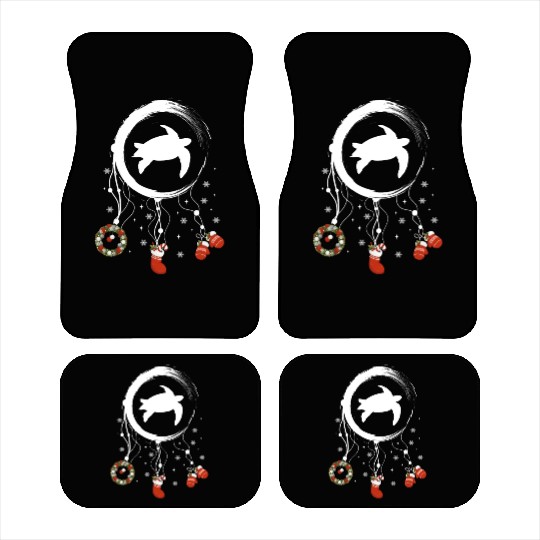 Winter dreamcatcher Christmas Sea turtle Car Mats