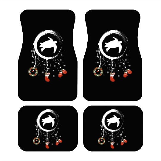 Winter dreamcatcher Christmas Sea turtle Car Mats