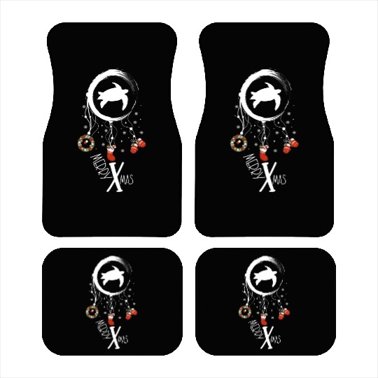 Winter dreamcatcher Christmas Sea turtle Car Mats