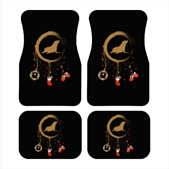 Winter dreamcatcher Christmas Seal Car Mats