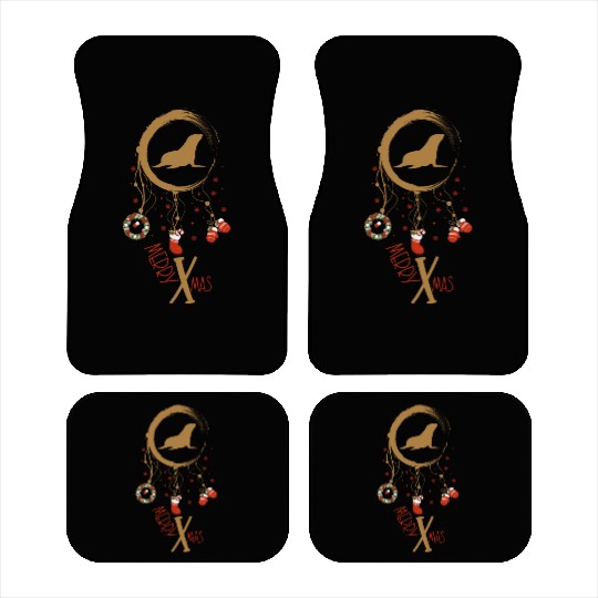 Winter dreamcatcher Christmas Seal Car Mats