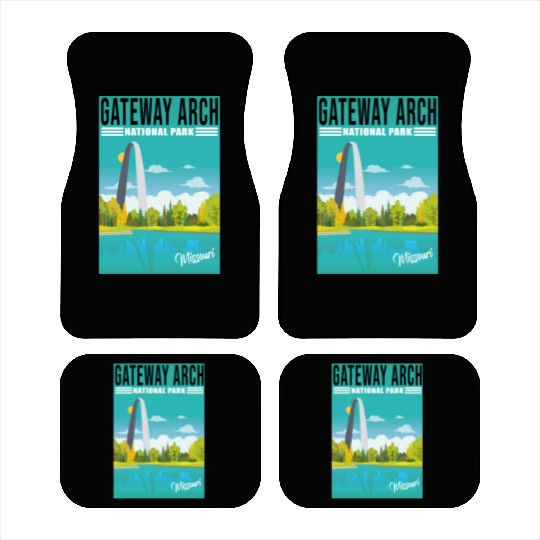 Gateway Arch National Park Missouri, St Louis Car Mats