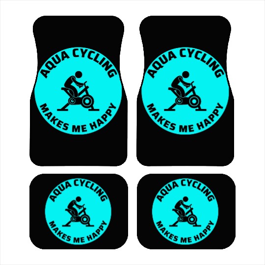 Aqua Cycling Swimming Pool Fitness Training Coach Car Mats