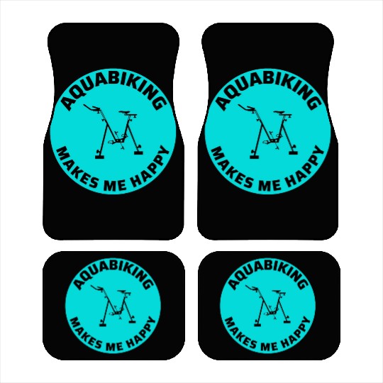 Aqua Cycling Swimming Pool Fitness Training Coach Car Mats