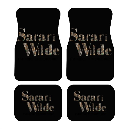 Safari Wilde Mossy Oak Camo Car Mats