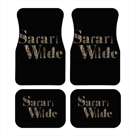 Safari Wilde Mossy Oak Camo Car Mats