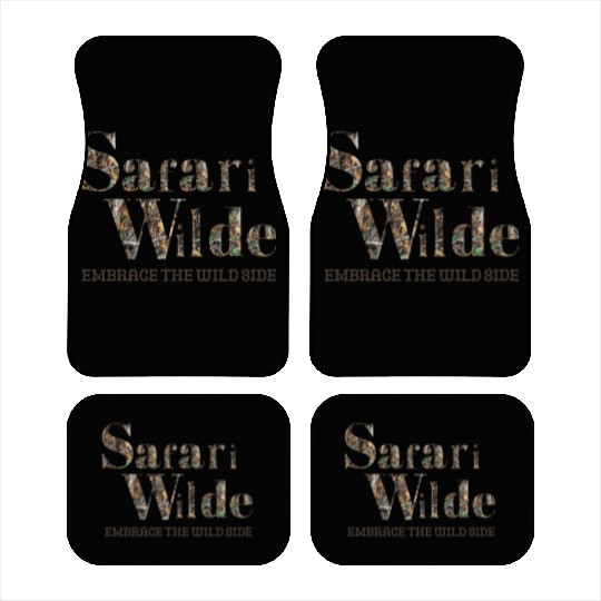 Safari Wilde Camo Mossy Oak Tan Car Mats