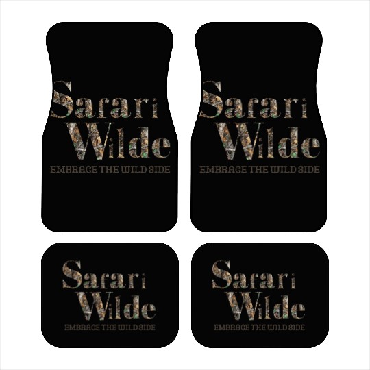 Safari Wilde Camo Mossy Oak Tan Car Mats