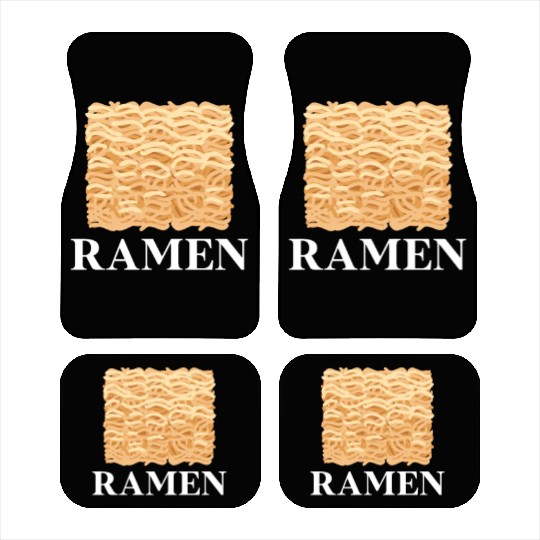 Ramen Noodles Car Mats