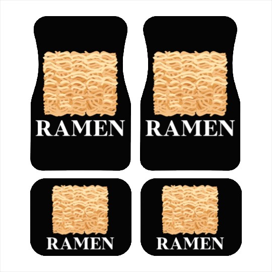 Ramen Noodles Car Mats