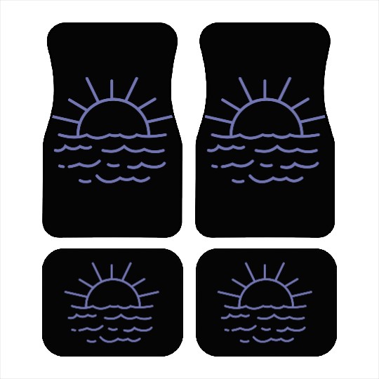 Here Comes The Sun Car Mats