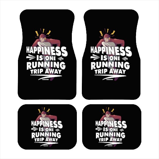 Run jogging sport race training gift Car Mats