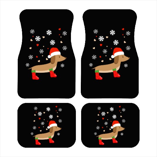dachshund winter Car Mats