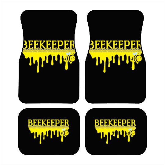 Bee Keeper Beekeeper, Funny Bee Hive Honey Lover Car Mats