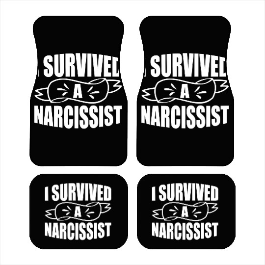 I Survived A Narcissist Divorce Women Divorcee Car Mats
