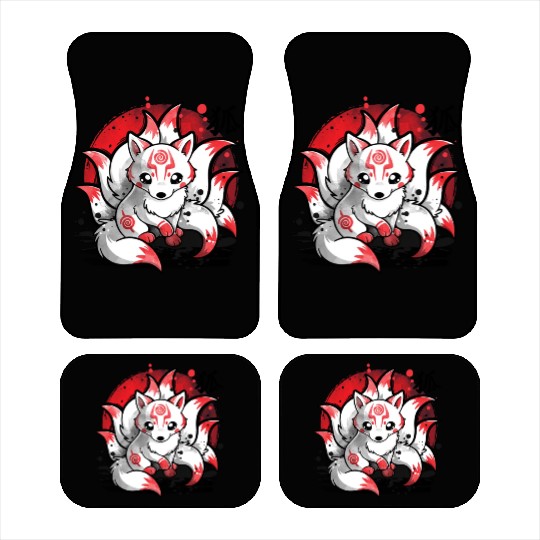 Nine tailed fox spirit Car Mats