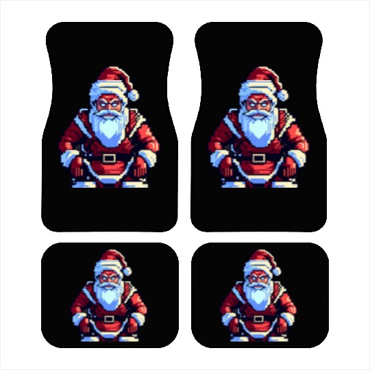 Sad Santa Car Mats