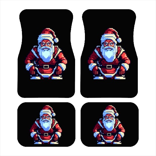 Sad Santa Car Mats