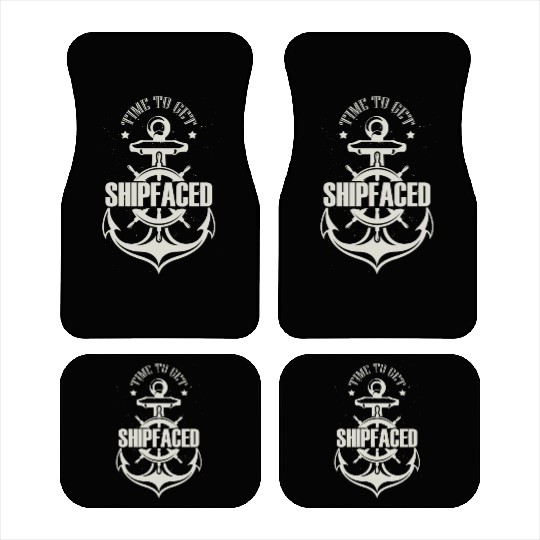 Novelty To Get Ship Faced Cruising Sailing Marine Car Mats
