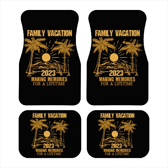 Family Vacation 2023 Making Memories Car Mats