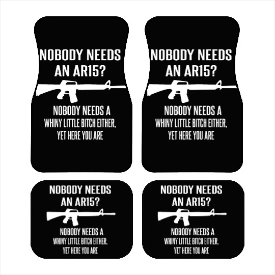 Gun Rights Car Mats