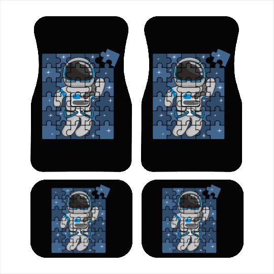 Autism Spaceman Astro Cosmo Space Lover Autism Awa Car Mats