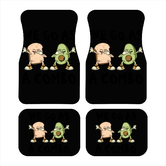 Siblings Avocado Toast Combo Big Sister Brother Car Mats