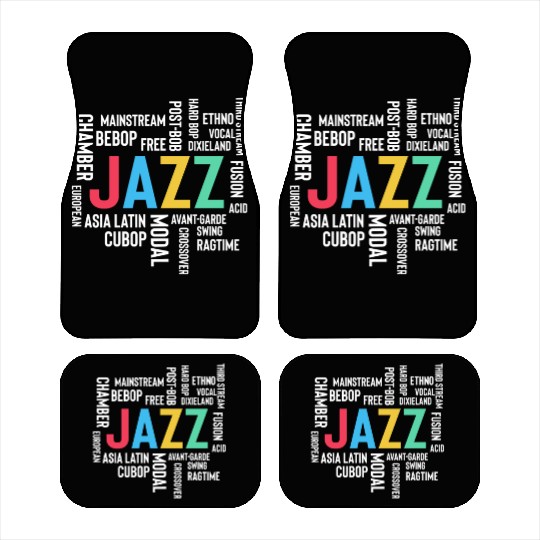 Novelty Music Mainstreams Ragtime Song Tone Car Mats