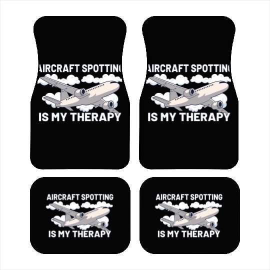 Aircraft Spotting Airplane Aircraft Spotter Car Mats