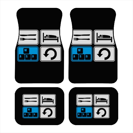 gaming daily repeat computer Car Mats