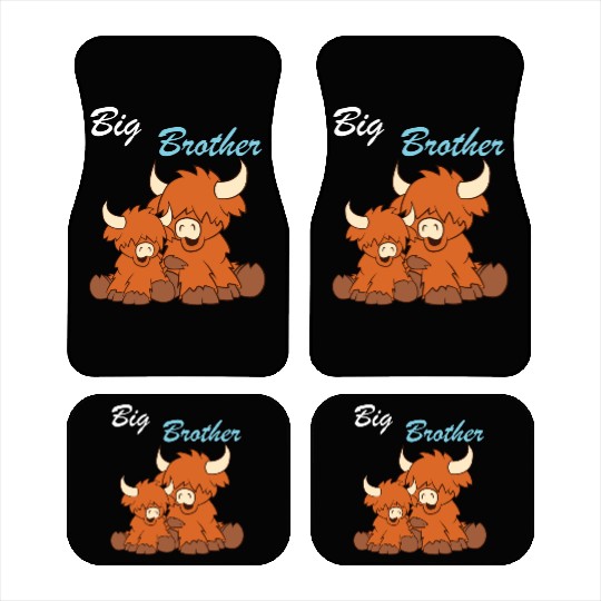 Highland Cattle - Big Brother Car Mats