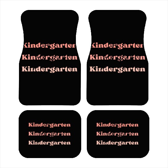 Cute kindergarten Teacher Car Mats