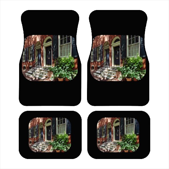 Philadelphia PA - Street in Society Hill Car Mats